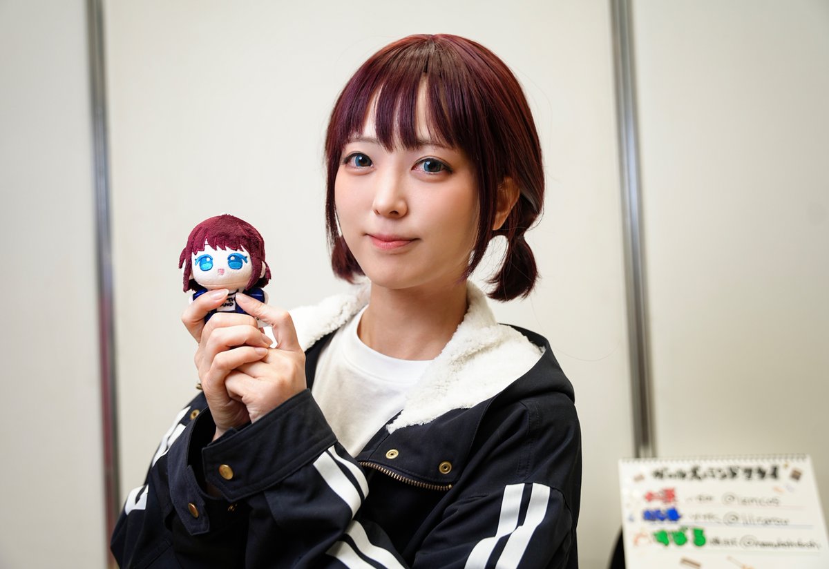 izmcos's tweet image. #C107コスプレ   #C107_cos 

ガールズバンドクライ
井芹仁菜

撮影:@dogachi 

仁菜ぬいと！🫶