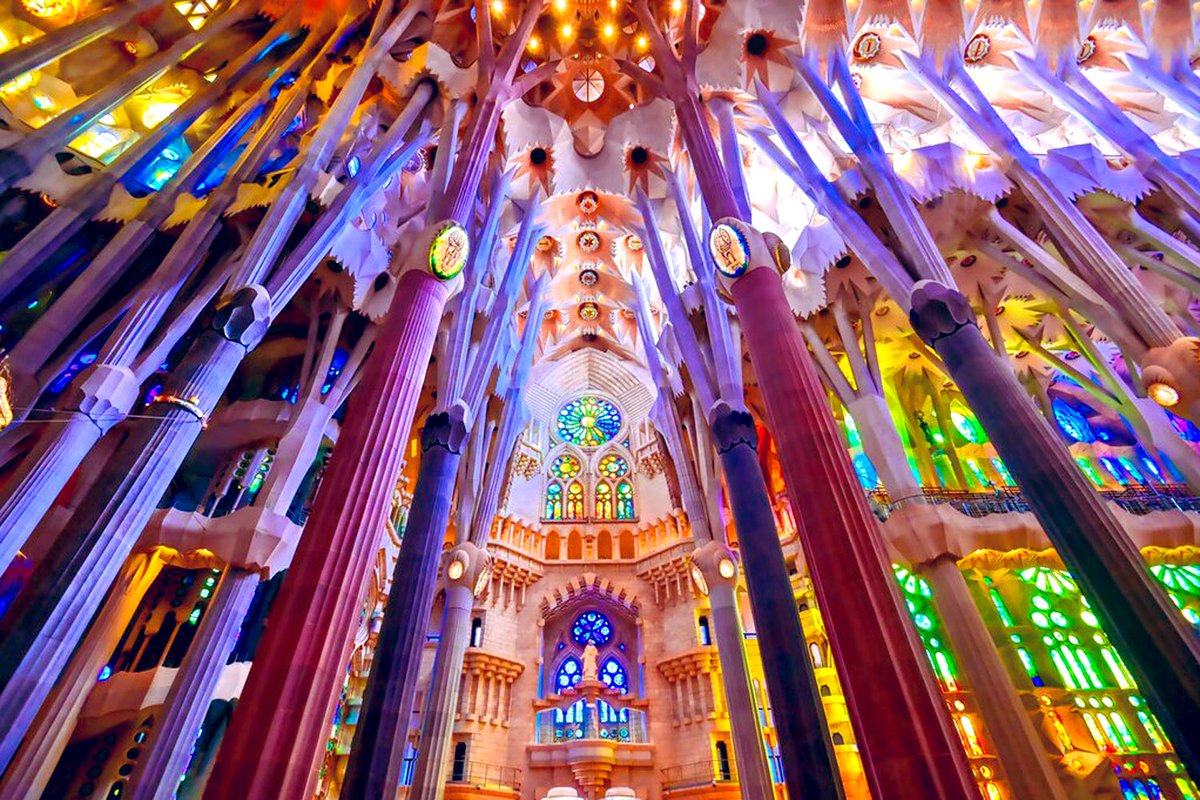 <a href="/TodayinHistory/">Today in History</a> The Sagrada Família basilica in Barcelona is pure magic—a living masterpiece that’s been rising for over 144 years! 🏗️

BIG news: In October 2025, it became the world’s tallest church! The Tower of Jesus Christ (172.5m) is nearing completion—full inauguration in June 2026.

Full