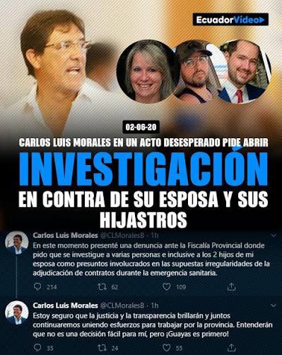 marcelramirezrh's tweet image. Ustedes recuerdan aquel escandalo de corrupcion en la Prefectura del Guayas que le costó la vida a Carlos Luis Morales???? 
Dejenme actualizarlos. 
Los hermanos Velez Arcos hijastros de Carlos Luis Morales y que estaban involucrados en los actos de corrupción de la Prefectura del…