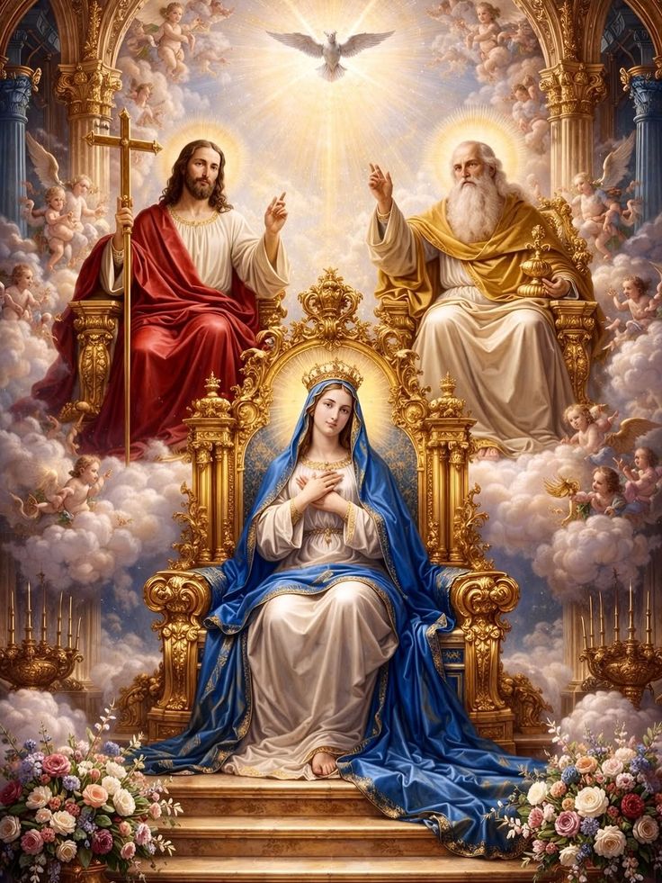 Mary,Queen of the heaven and Earth,intercede for us.