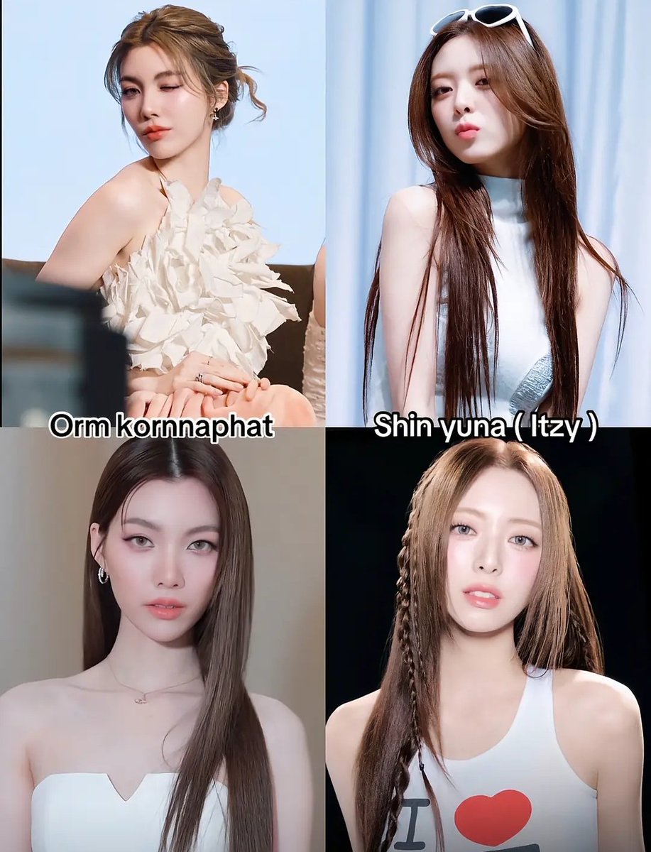 jaf_moody's tweet image. See?! This is what I mean! #Orm &amp;amp; #Yuna really give off similar vibes the way they talk, act, even their style! As a Midzy who loves LingOrm, I noticed it right away. Watching LO series had me imagining Yuna as an actress too… &amp;amp; Miss Undercover Boss might just show us that side!