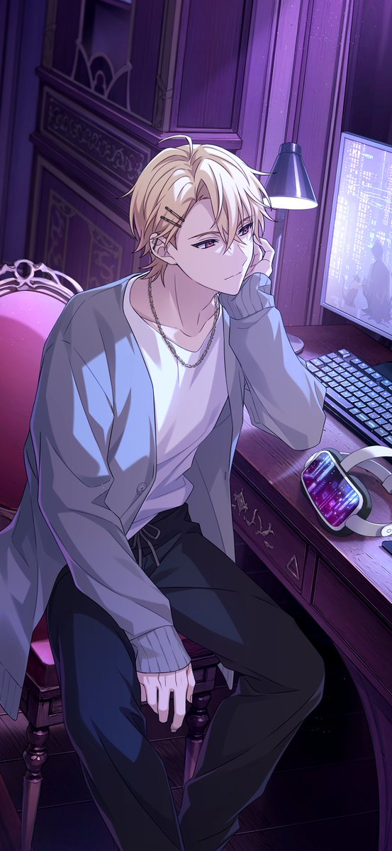 魔除けの絵札 【温もりは電子の海で】観月 累 初登場 期間限定ガチャに