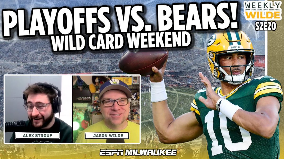 Wild Card Weekend is almost here, but the new Weekly Wilde IS here. <a href="/jasonjwilde/">Jason Wilde</a> 

Join us: youtu.be/5qfv8-3Hgc8?si…