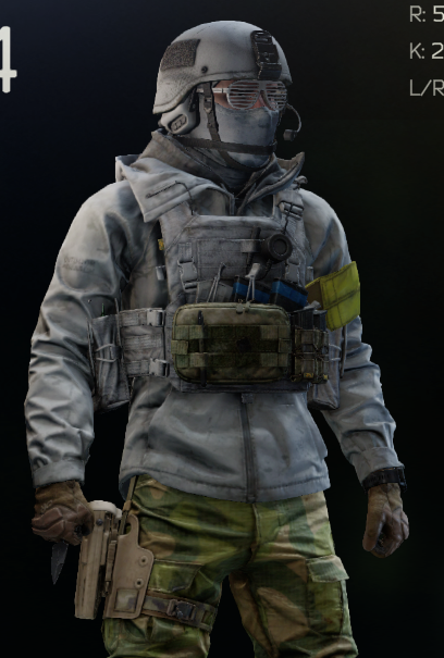 Fpsbox's tweet photo. Now that the Frostbite even is over, I can unleash my full @tarkovarena DRIP 🥶 

#EscapefromTarkov https://t.co/WzYMiJdjFQ