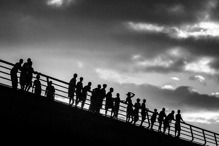 Art of the Day! "On the bridge". Buy at: ArtPal.com/pierivb?i=1082…