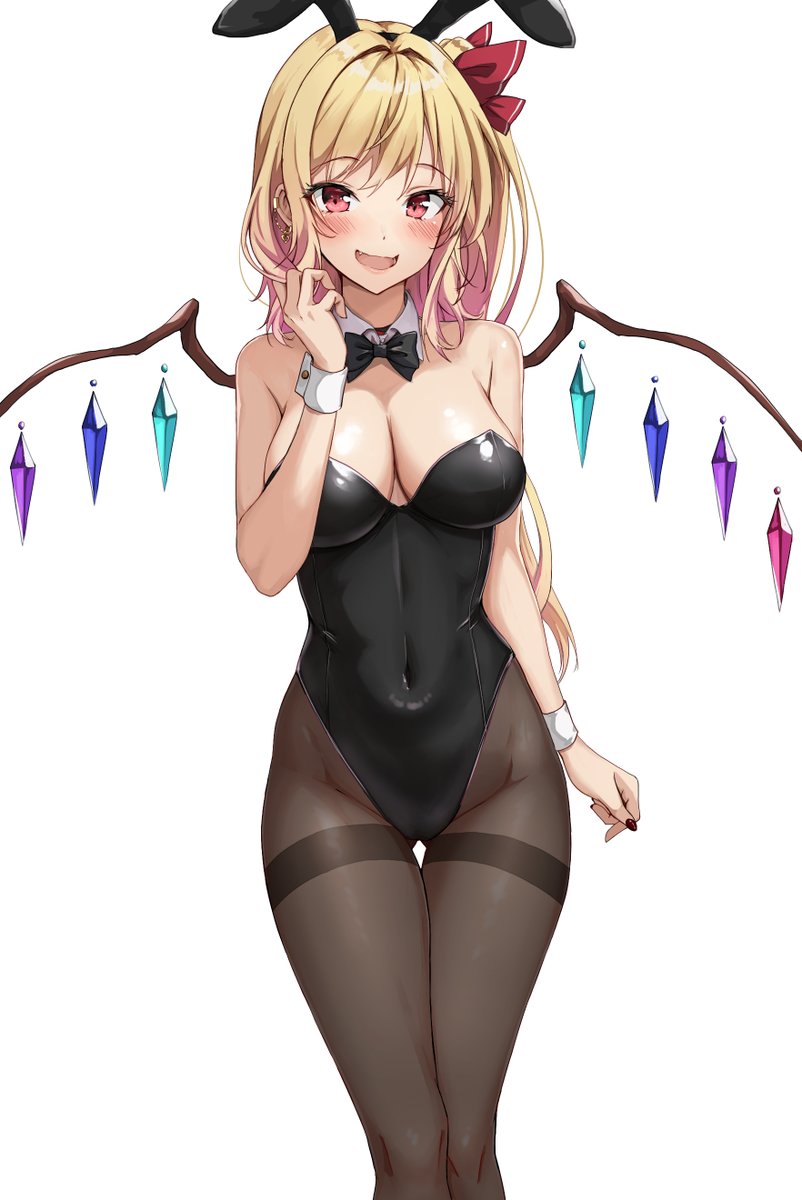 バニーなフランちゃ🖤
 #東方Project 