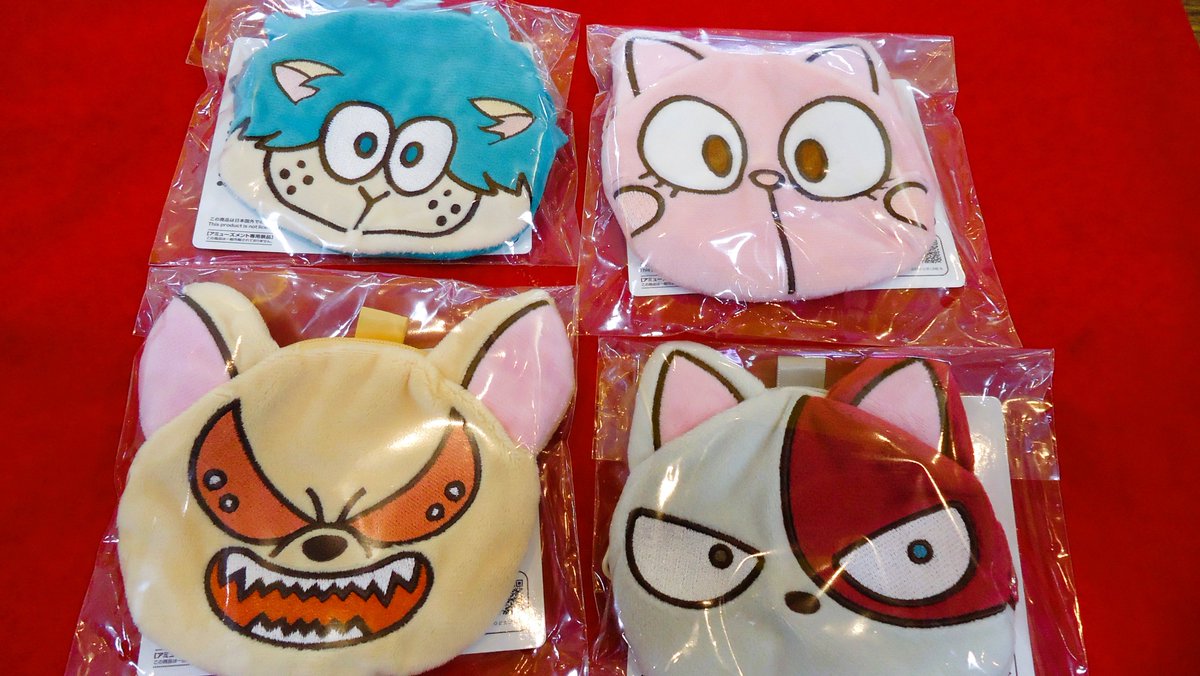 僕のヒーローアカデミア アニマルフェイスポーチ 入荷中です