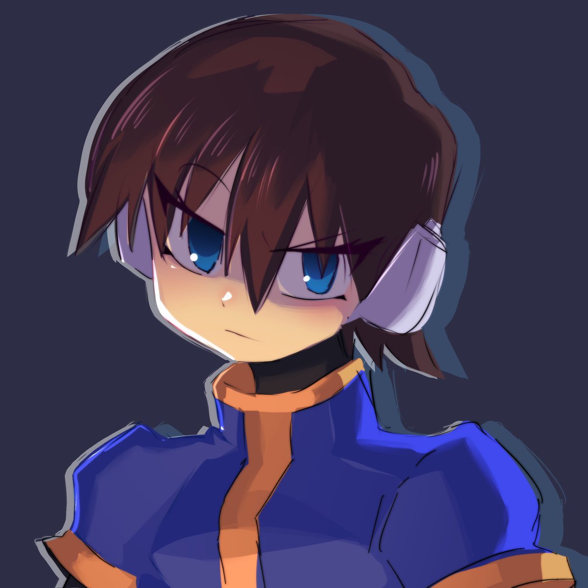 Aile from MegaMan ZX
.
#MegaManDO  #ロックマンDO #ボスデザインコンテスト #MegaManZX