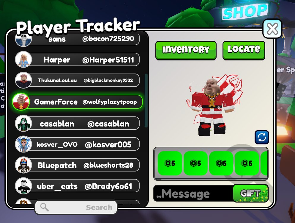 Cant find the person your looking for? Use the "Player Tracker"! Click "Locate" and it will show you where the player is AND where their booth is! #ROBLOX #PlsBuyMe