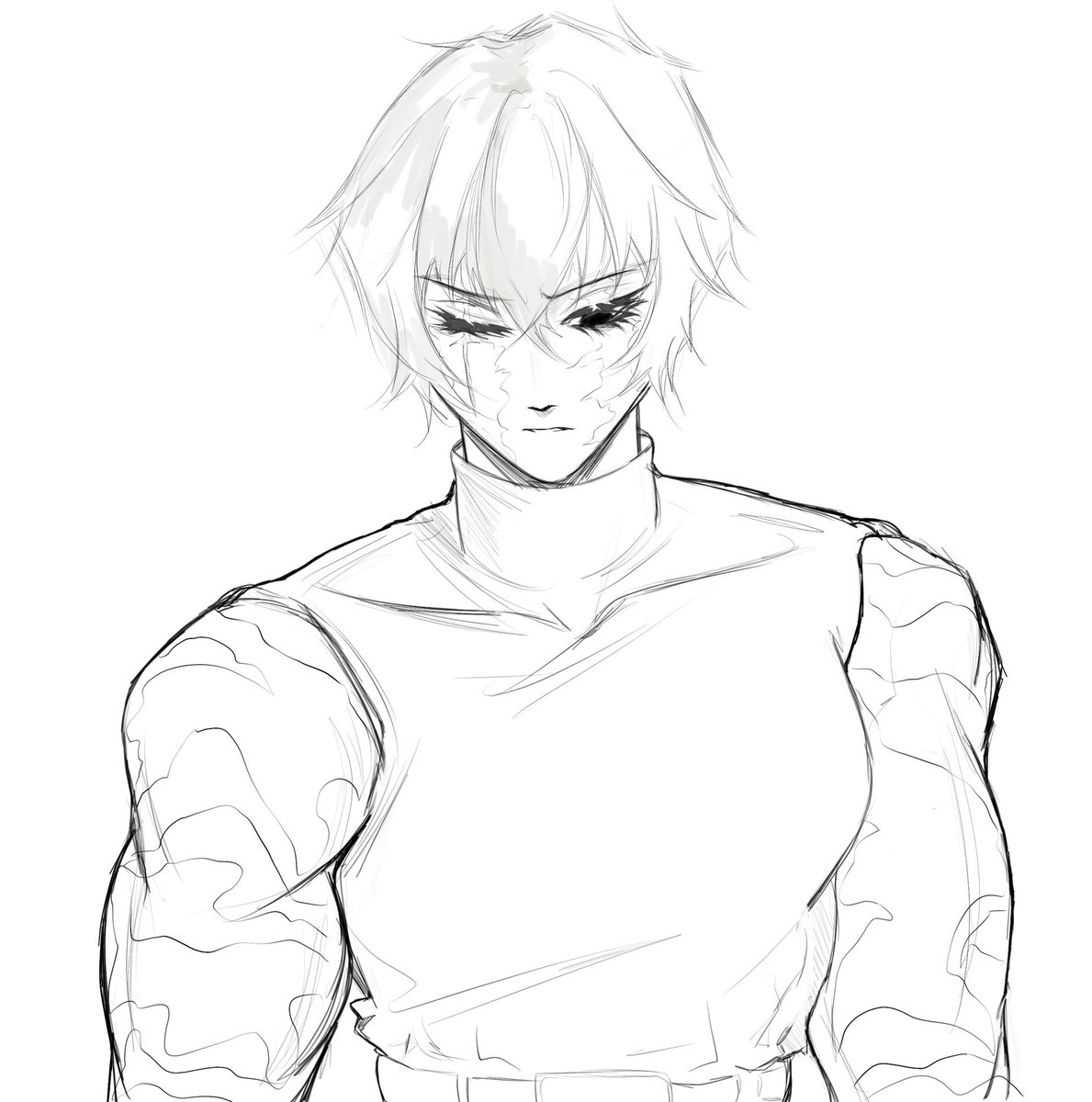 dwaekari's tweet image. my butch lesbian maki dooooooodle