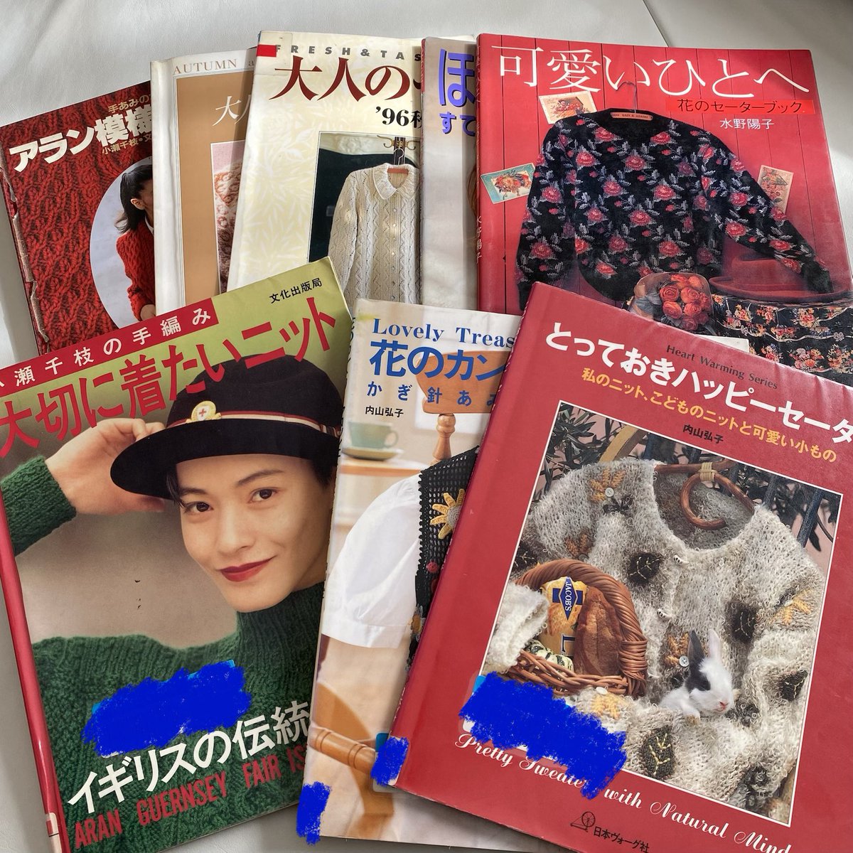大沢たかお　編み物の本　雑誌　1989～1990年代　レア物　9冊（一冊オマケ付 Yahoo!オークション - 即決 大沢たかお 1990年MEN'Sセーター本