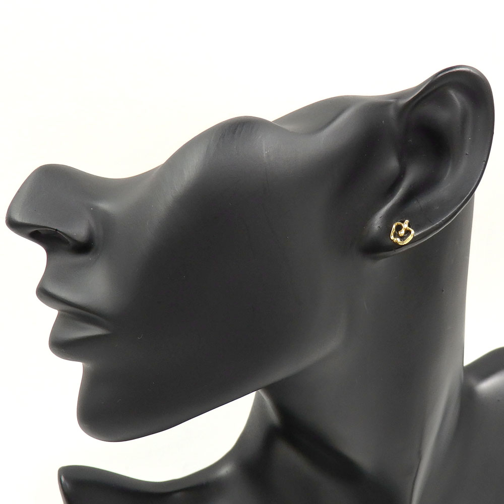 金は今がお買い得！ // ティファニー K18YG アップル ピアス 1.7g 販売