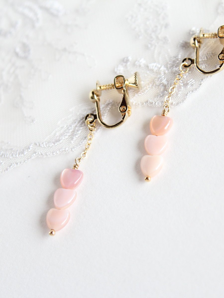 ピンクシェルのオーロラ感、見てほしい✨

minne.com/items/42025492