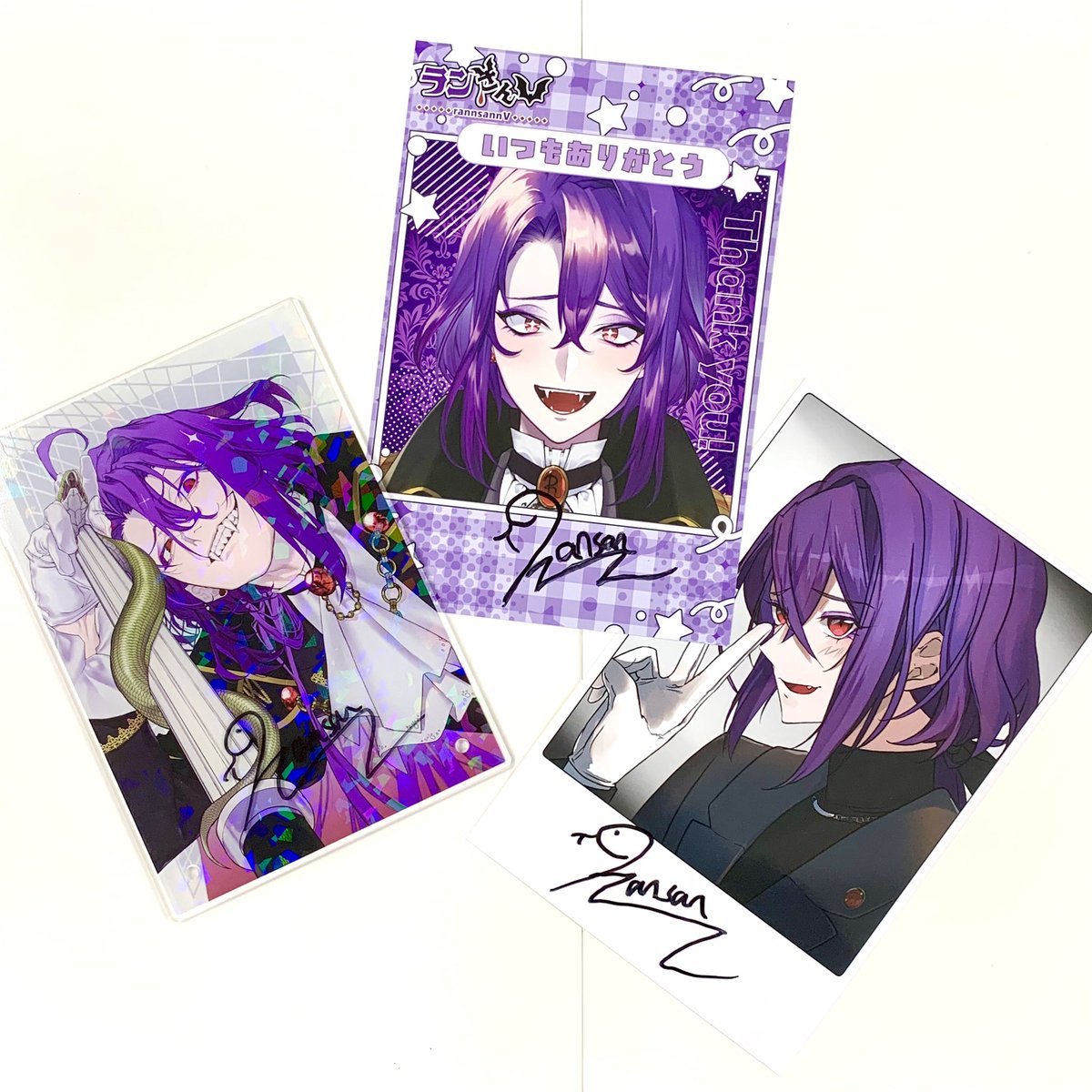 本日のグッズ紹介は 【A賞】サイン付きブロマイド🏅 オリジナル