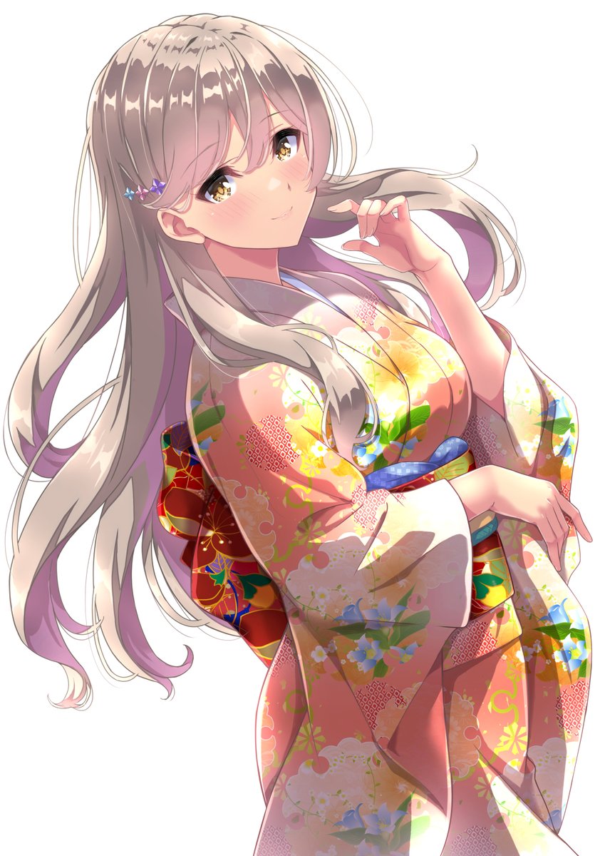 遅ればせながら、明けましておめでとうございます～🎍
本年もどうぞよろしくお願い申し上げます～～🙇‍♀️

わたなれ・紫陽花さんを描きました✨
年末年始にラノベ全巻一気読みして、すっかり魅了されてます😍
#わたなれ 