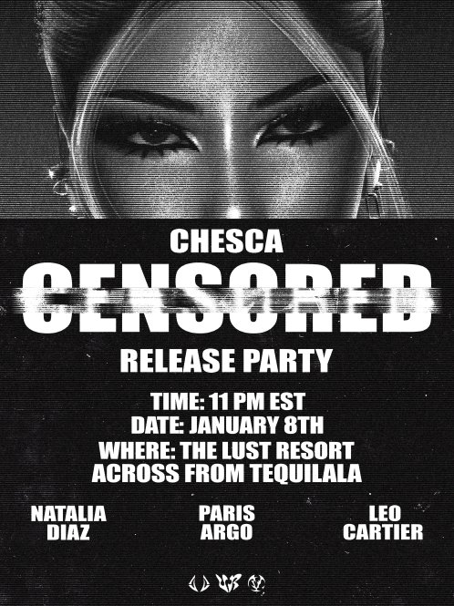 vindihere's tweet image. CHESCA "CENSORED" DOUBLE SINGLE RELEASE PARTY WOOOOOOOOOOOOO

now live xoxo twitch.tv/vindi