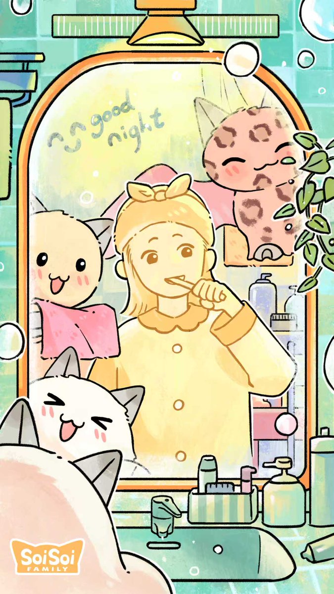 SoiSoiFamily's tweet photo. Don't let bad weather affect your mood⛅, learning to control your emotions is also a cool thing!❤️
#SoiSoiFAMILY #SoiSoi #cartoon #cute #manga #story #illustrations https://t.co/B2CI817vLL