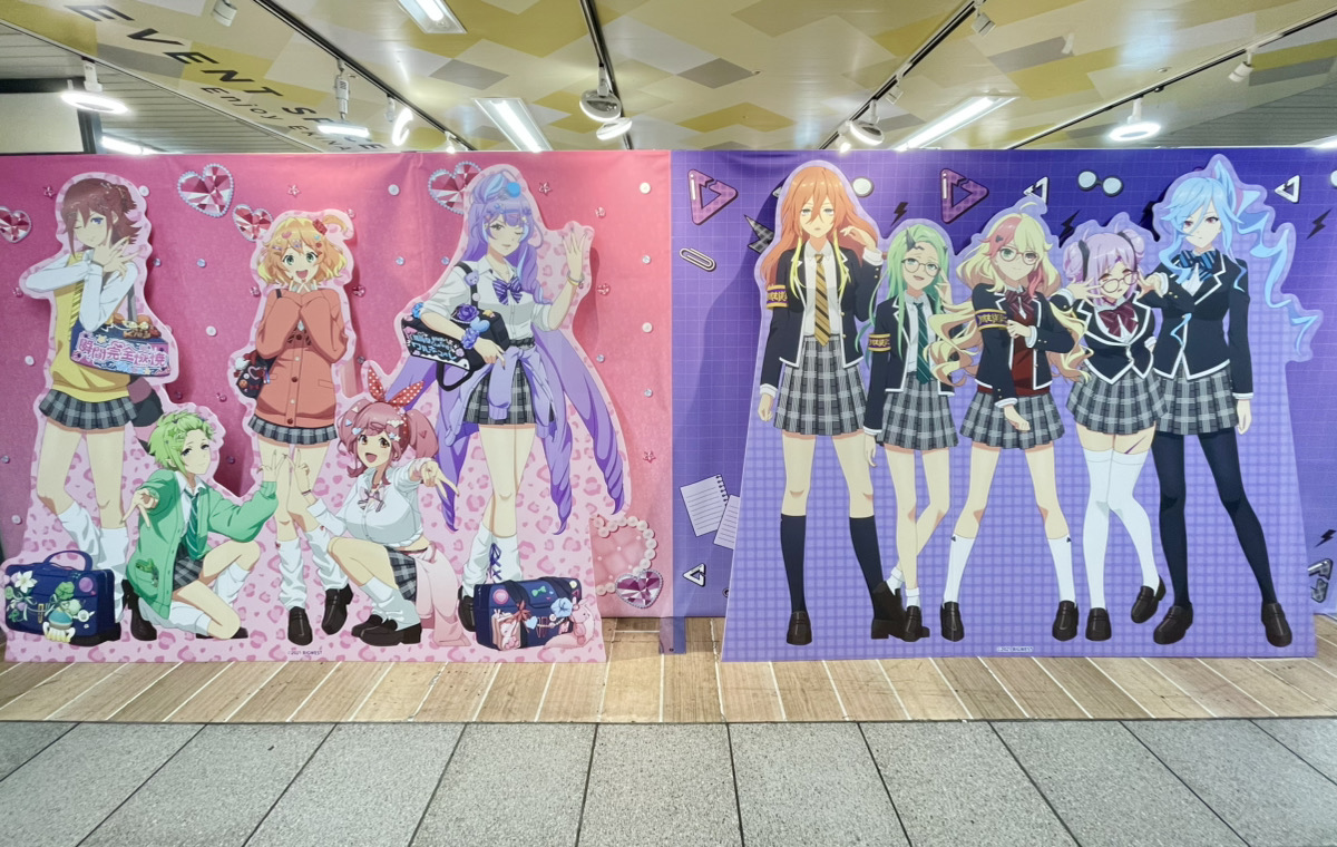 💖本日開催💖／ #劇場版マクロスΔ 絶対LIVE!!!!!! POP UP STORE 🏫池袋