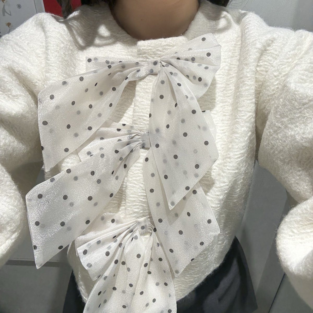 ?新作アイテムのご紹介? #トリプルリボンショートブルゾン price 
