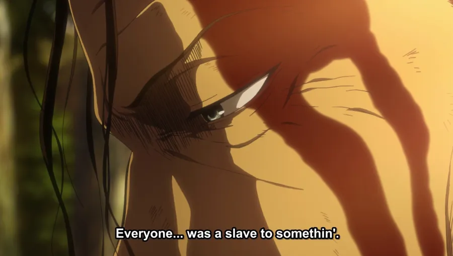 he had such a short screentime but this quote pierces through everyone in the show. I think about this all the time
