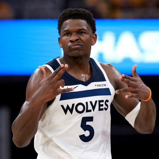 LegionHoops's tweet image. BREAKING: Anthony Edwards just became the third-fastest player to reach 10,000 points in NBA history. 

The only players to ever do it faster: LeBron and KD. 🔥