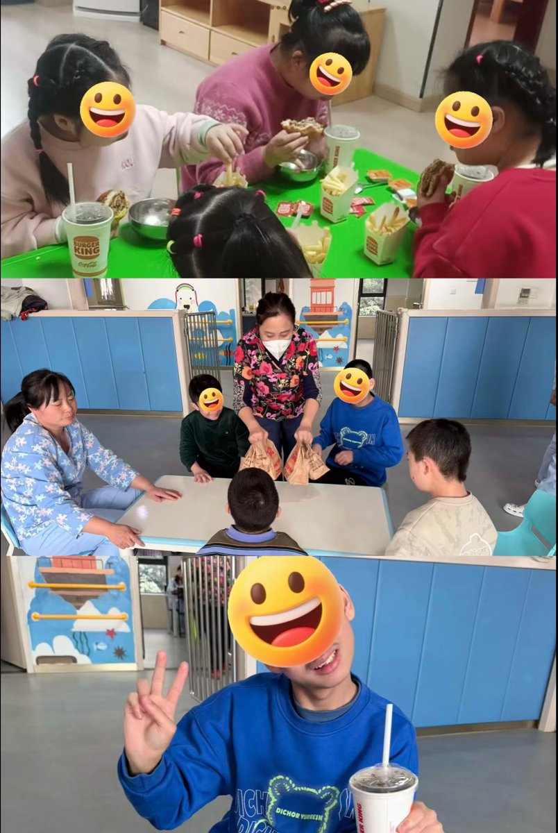 sivmuoy7's tweet image. Sisters Abroad 🍋 Donated 130 Burger King Meals To The Children At The Orphanage,Hoping They Can Enjoy A Good Meal And Eat Some Burgers 🍔 ( We Confirmed With The Orphanage Staff That The Kids Are Able To Eat Burgers And Fries Before Sending Them Over)
#TianXuning 
#Lemonade