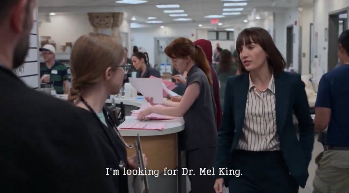 STAY AWAY FROM HER
GO FIND ANOTHER JOB #thepitt