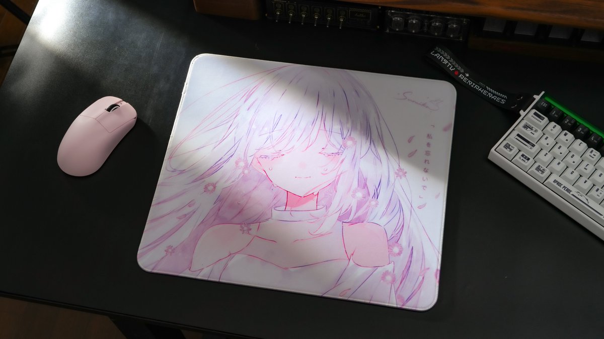 AXGamingPunk's tweet image. Do you like these 2 patterns of mousepad?
Blue or Pink🤔