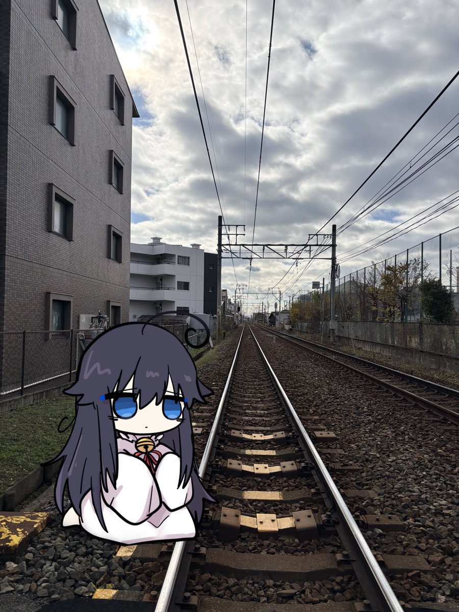 同じ道なんだけど、
違う方向から撮ったら、だいぶ違う感じになった