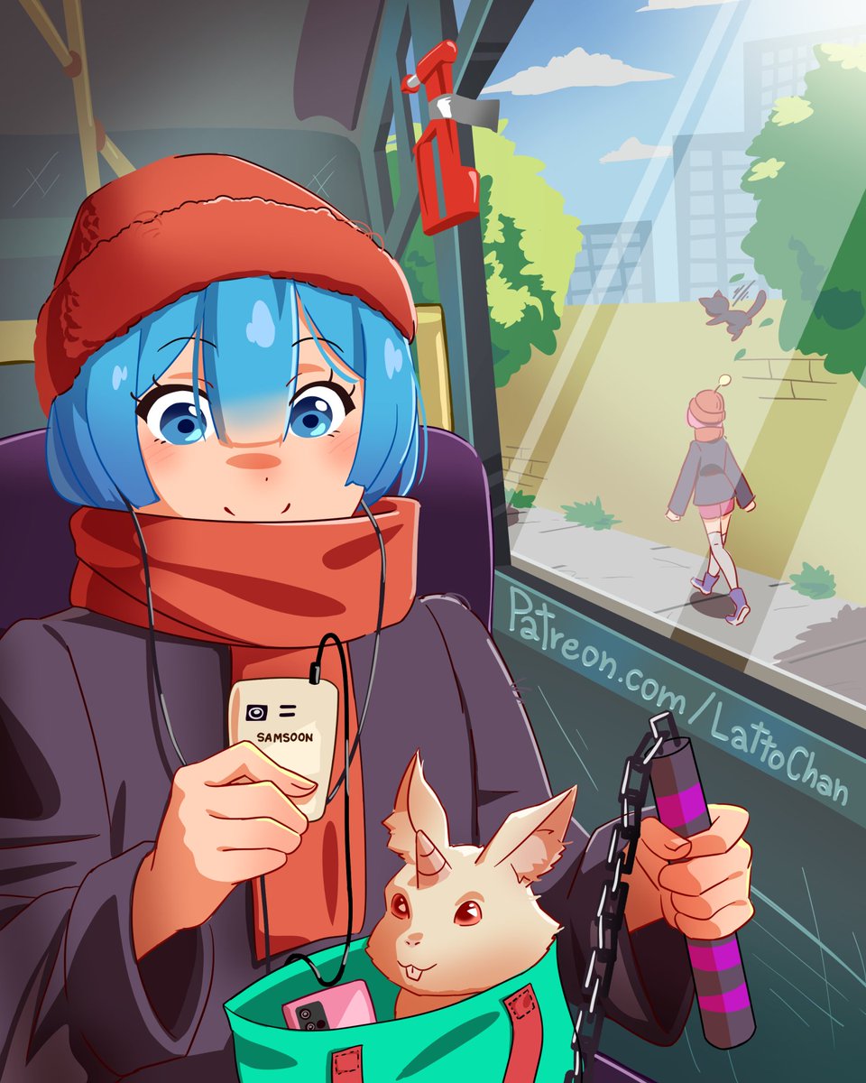 Coming back from work 🚌🍂

#Rem #Ram #rezero