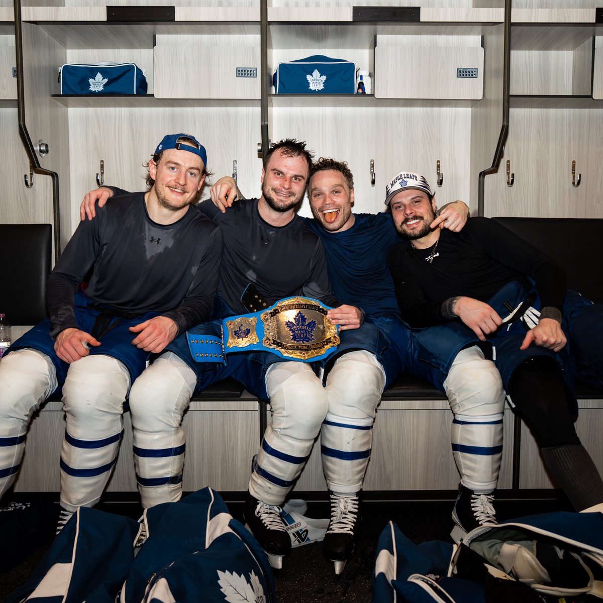 MapleLeafs's tweet image. Brotherly Love 💙