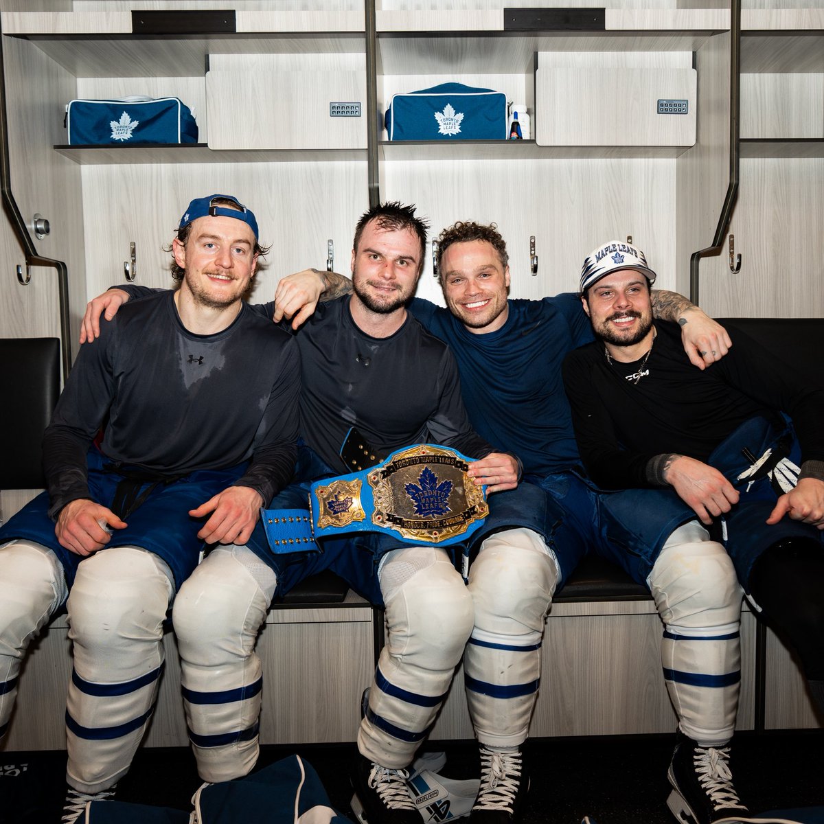 MapleLeafs's tweet image. Brotherly Love 💙