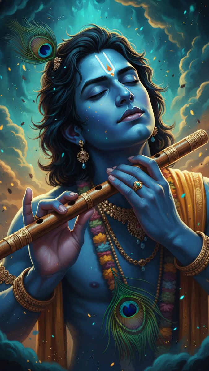 KrishnaGlory's tweet photo. Can you reply "Hare Krishna"? 🦚💝 https://t.co/1t39N7hql4