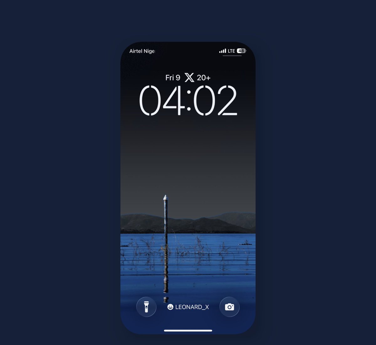 Leonard18_X's tweet photo. "Silent waters, endless calm ππ"
#iPhoneWallpaper #MinimalLandscape #BlueAesthetic #SereneVibes #LockScreenGoals https://t.co/6VqaIT3WwK