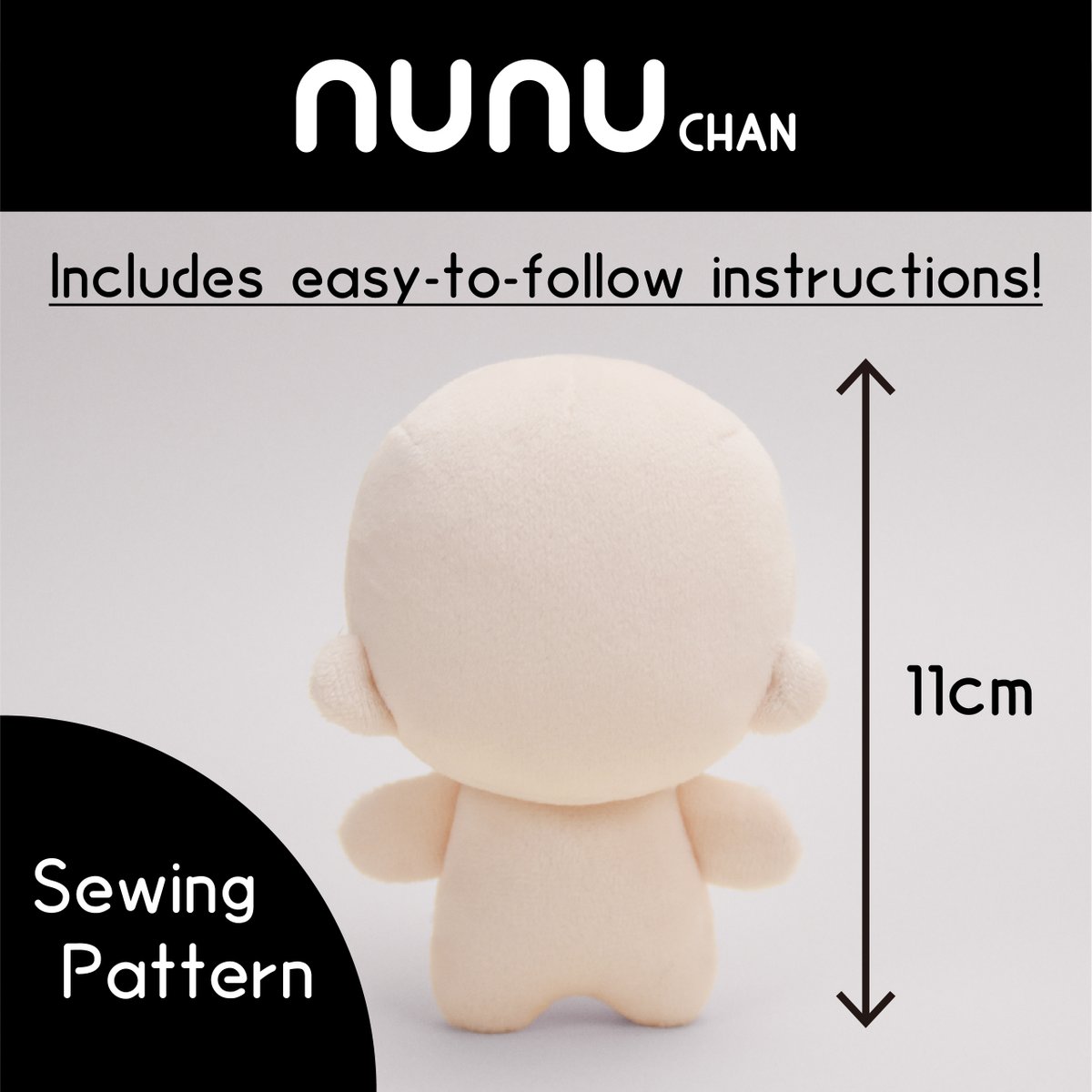 nuigurumifabric's tweet image. 🧸NEWS🧸

Announcement for customers outside Japan!

The PDF pattern and instructions for the 11cm plush doll 'nunu-chan' are now available for purchase on Etsy!
It's easy and adorable, so please give it a try!

etsy.com/jp/listing/443…