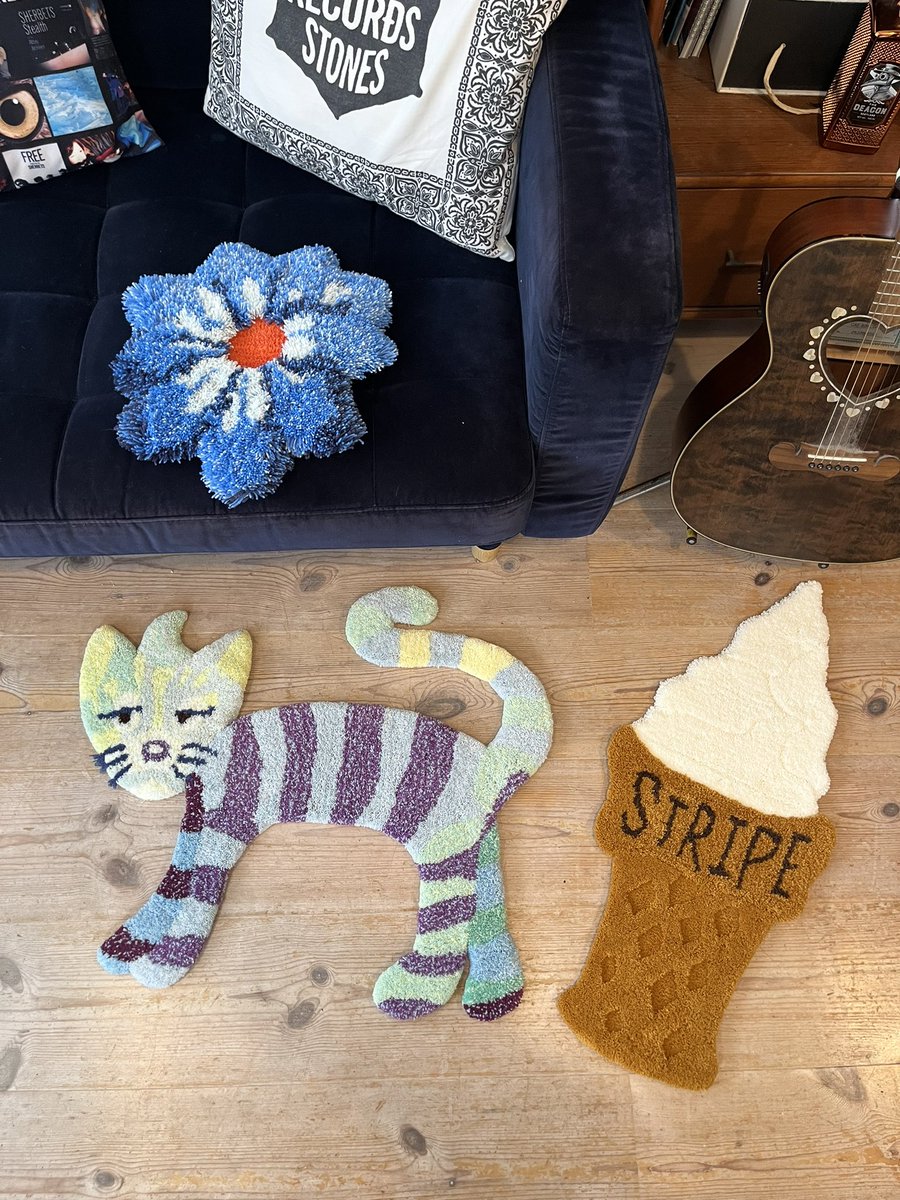 浅井健一 × MIYOSHI RUG 浅井健一さんの世界観をラグマットに