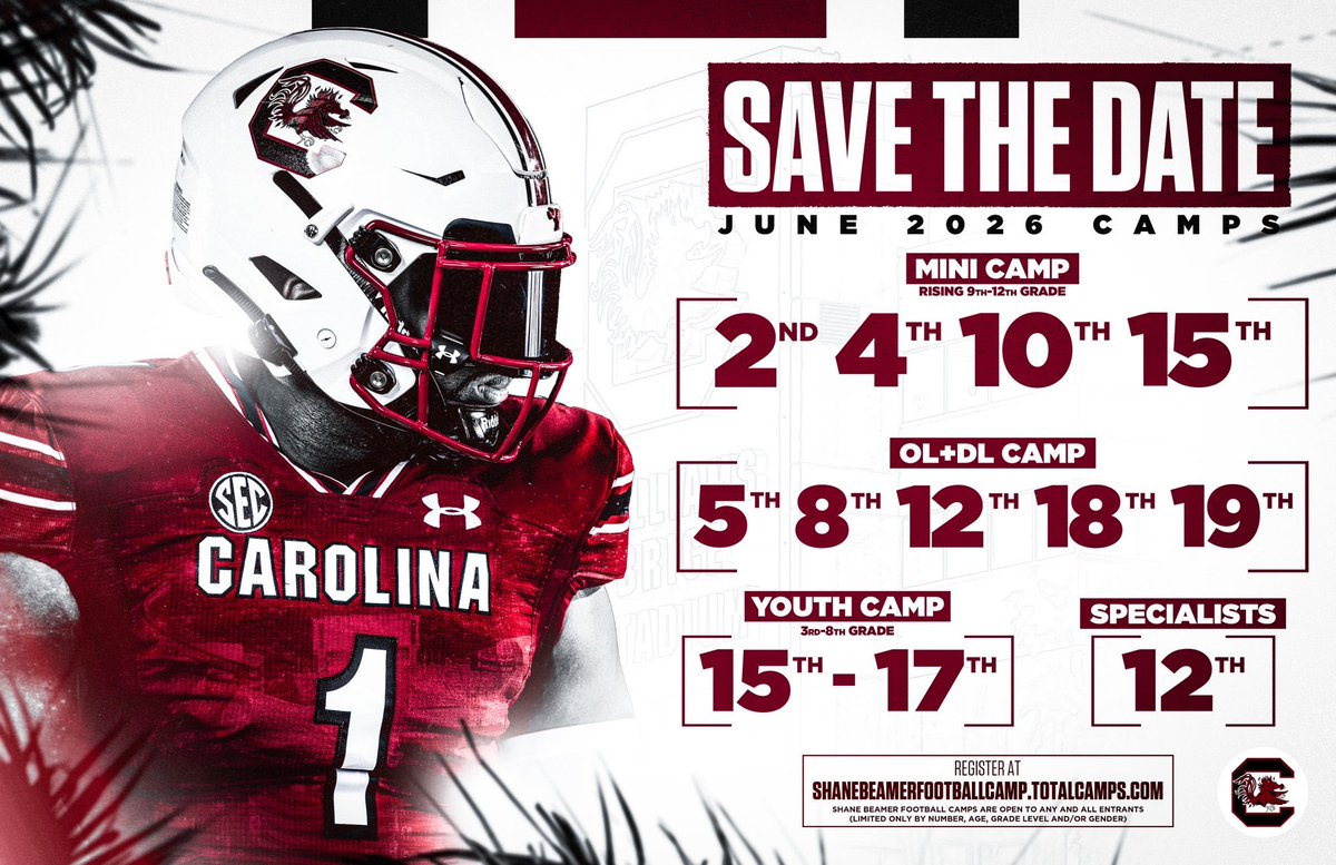 kevinjohnson15_'s tweet photo. Thanks @GamecockFB for the camp invite. @P_Ellsworth_USC @CoachFBWaters @NA_Chargers_FB 
#gamecocks #Gococks #SpursUp #gamecockFB https://t.co/IiZLp3wLaA