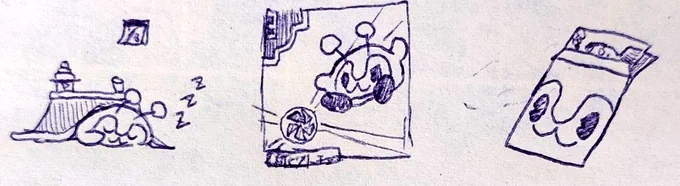 #手癖みんくる
手癖でみんくるを描きました97 