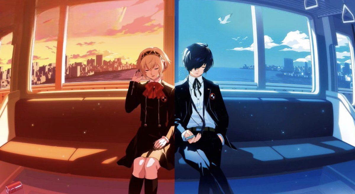 winteryournight's tweet image. to me these are the best artworks Persona has come out with both of these are so stunning