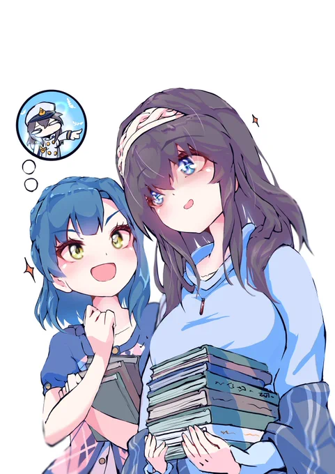 これはうちの文香と七尾百合子