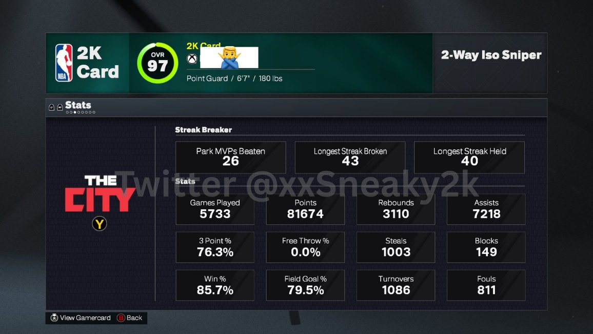 SneakysServices's tweet photo. ⭐️Veteran 4 Godz + Deep End ⭐️

💵$1500/OBO USD

2-Way Iso Sniper 6’7”  97 OVR
2-Way Iso Savant 6’6”  99 OVR
2-Way Mid-Paint Cleaner 6’7”  93 OVR
2-Way Off-Screen Shooter 6’9” 99 OVR
2-Way Off-Screen Shooter 6’8”  96 OVR
Automatic (PG) 6’4”  98 OVR
Green Light 6’6”  99 OVR
2-Way Stretch Dunking Cleaner 6’9”  97 OVR
2-Way Mid-Range High Flyer 6’4”  99 OVR
2-Way 3PT Shot Hunter 6’2”  99 OVR
Automatic (PF) 6’8” 99 OVR

Lifetimes:193
Specializations Completer: Shooting
VC: 150k
Events: Basketball Godz, Deep End
Extra: Unlimited jumpshot + rebounding boost

Join the Discord for exclusive services and 5% off all orders: https://t.co/vNWtyQWIRx 

20+ accounts sold, 100+ total happy customers

Dm for offers, price is negotiable🙌

 #2k26 #2kaccounts #repgrinding #NBA2k26Rep #NBA2k #selling2kacc #sellingacc #buyingaccs #Plug #2k26acc #NBA2K26 #2KCommunity #NBA2kAccounts