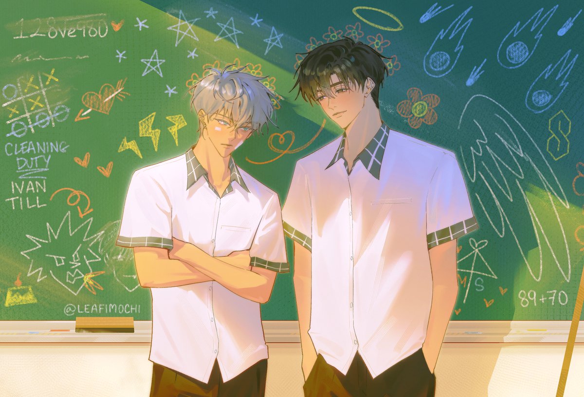 after school cleaning duties 🧹📚💞

#ivantill #ALNST #에이스테 #alienstage