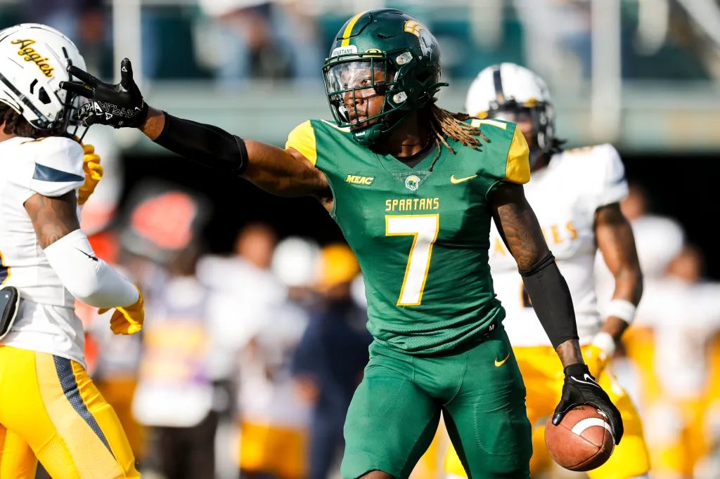 BreonKey's tweet image. ✞ Blessed to receive an offer from Norfolk State University ⚔️ !