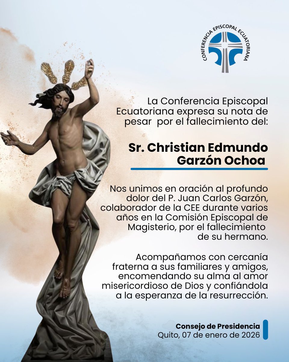 Conferencia Episcopal Ecuatoriana tweet media