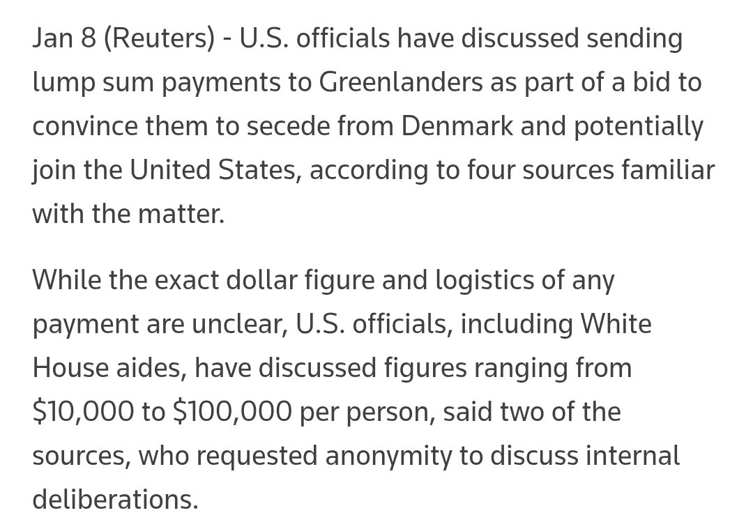 damitz45's tweet photo. Imagine if the US spent all this money they're talking about spending to buy Greenland on well.... the US https://t.co/VnCyJUbLUr