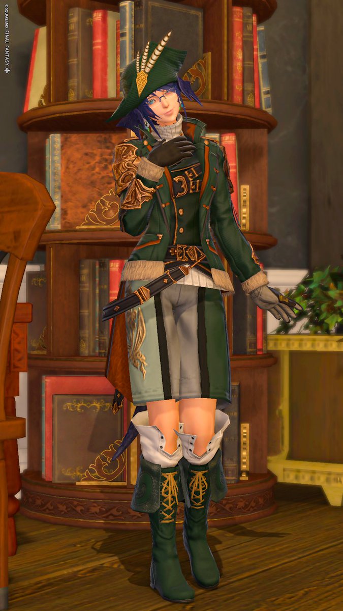 昨日のお客さまフォト📸
ジメイさんのお友達のもやんさんが狩人風コーデをお迎えくださいました🌲🏹深緑色がとてもよくお似合いで、ご本人の知的な雰囲気も相まって貴族の狩猟スタイルのようで素敵でした✨お買い上げ、撮影掲載許可ありがとうございました！
#MaisondeLuciole