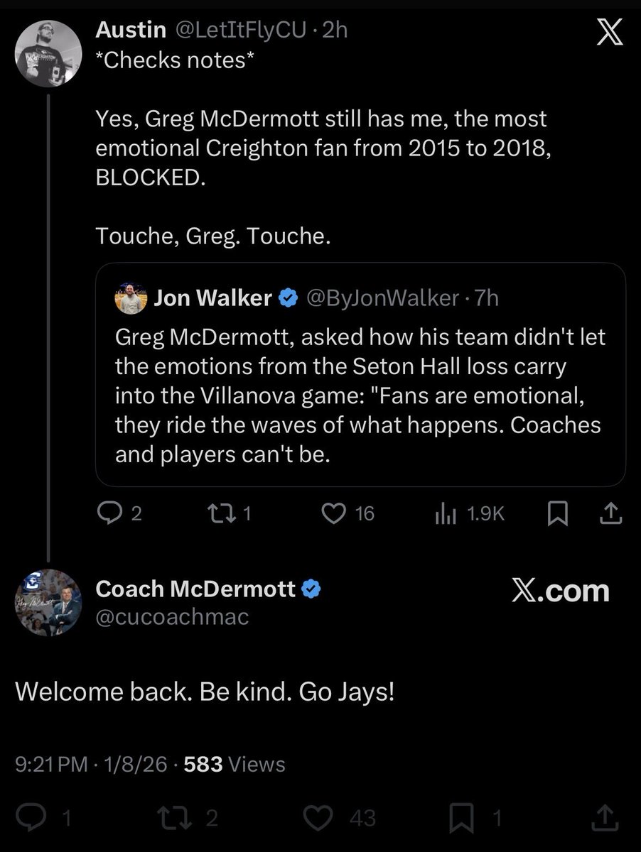 BluejayBuff's tweet image. Coach!