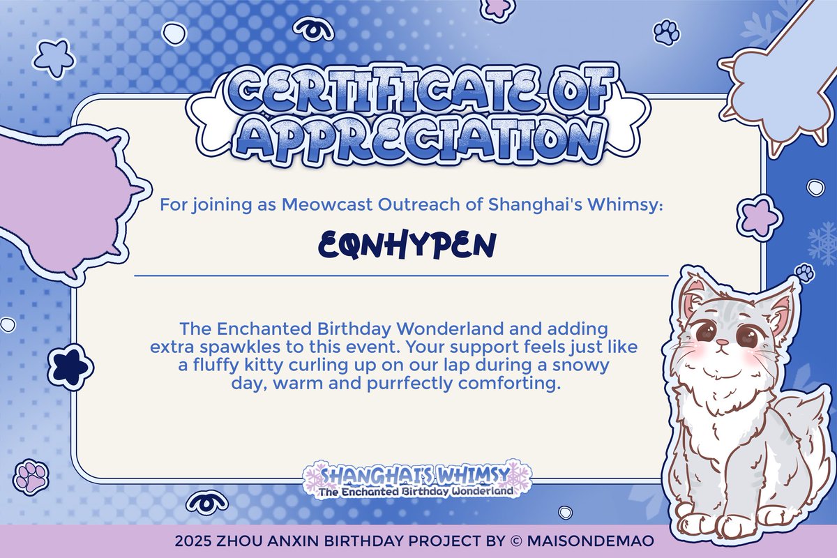 EQNHYPEN's tweet image. Thank you for choosing us to be part of your event, dear @MaisondeMao. Congratulations on the success of such a wonderful celebration. We look forward to sharing another journey with you through an event just as vibrant and memorable.