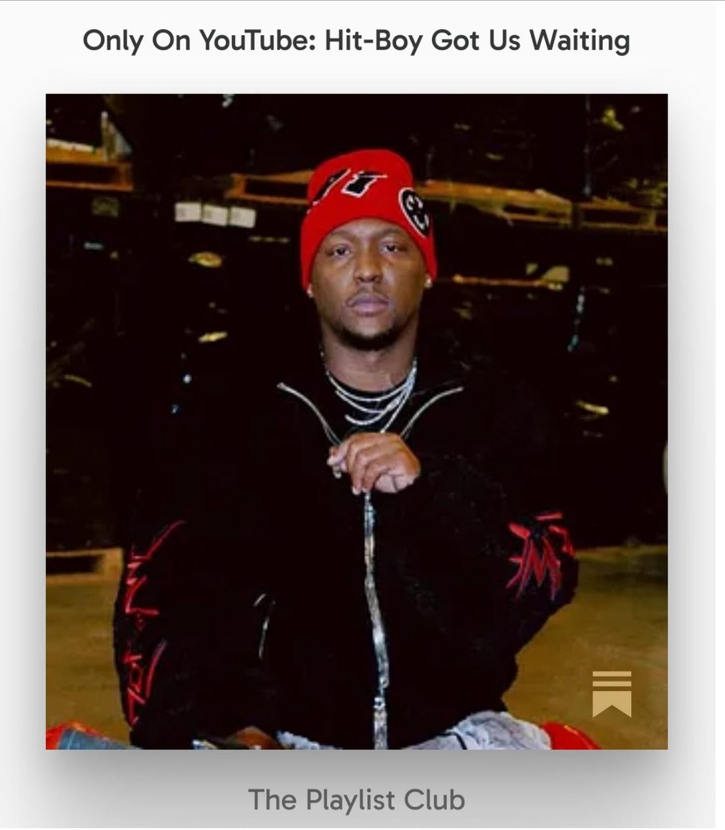 frelliottwilson's tweet image. Since the ball dropped, Hit-Boy hasn’t stopped. Four heat rocks to consume while we await Tony Fontana’s next moves.

Can’t stop, won’t stop, Chauncey.

Salute @Hit_Boy 🏆

theplaylistclub1.substack.com/p/only-on-yout…