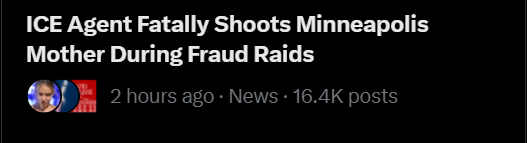 Heroic Ice Agent Risks Life To Stop Violent Far Left Terrorist who Abandoned Her Children to Commit Felonies

Fixed the headline for you